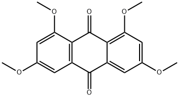 1,3,6,8-Tetramethoxy-9,10-dihydroanthracene-9,10-dione Structure