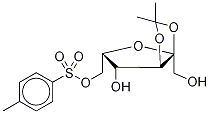 6-O-Tosyl-2,3-O-isopropylidene-α-L-sorbofuranose Structure
