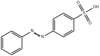 P-PHENYLAZOBENZENESULFONIC ACID Structure