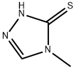 4-甲基-4H-3-巯基-1,2,4-三氮唑, 24854-43-1, 结构式