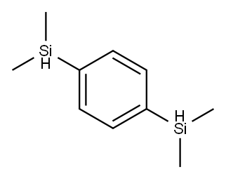 1,4-Bis(dimethylsilyl)benzene Structure