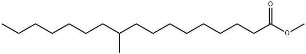 10-Methylheptadecanoic acid methyl ester Structure