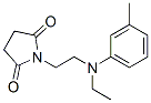 1-[2-[ethyl(m-tolyl)amino]ethyl]pyrrolidine-2,5-dione Structure