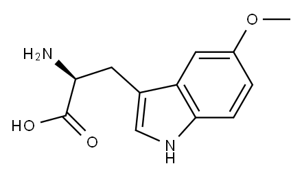 (2S)-2-amino-3-(5-methoxy-1H-indol-3-yl)propanoic acid Structure