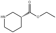 (R)-3-哌啶甲酸乙酯, 25137-01-3, 结构式