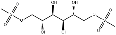 (2R,3R,4R,5R)-1,6-bis(methylsulfonyloxy)hexane-2,3,4,5-tetrol Structure