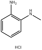 N-甲基邻苯二胺盐酸盐 结构式