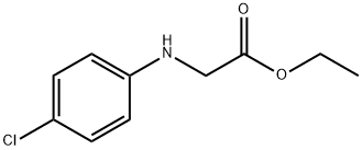 glycine, N-(4-chlorophenyl)-, ethyl ester Structure
