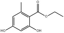 2,4-二羟基-6-甲基甲酸乙酯, 2524-37-0, 结构式