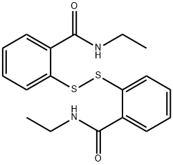 2,2'-dithiobis[N-ethylbenzamide] Structure