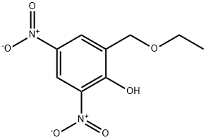2-ETHOXYMETHYL-4,6-DINITROPHENOL Structure