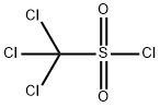 三氯甲基磺酰氯, 2547-61-7, 结构式
