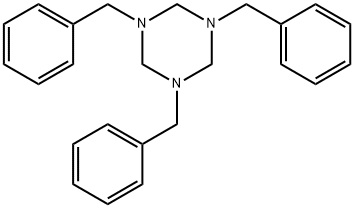 1,3,5-TRIBENZYLHEXAHYDRO-1,3,5-TRIAZINE Structure