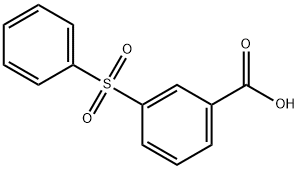 m-(Phenylsulfonyl)benzoic acid Structure