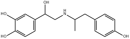 4-hydroxyphenylisopropylarterenol Structure