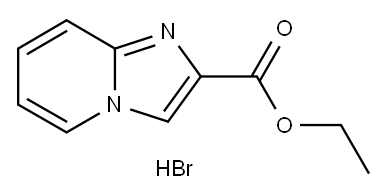 Ethyl imidazo[1,2-a]pyridine-2-carboxylate hydrobromide Structure