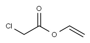 Vinyl chloroacetate Structure