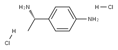 (S)-4-(1-AMINOETHYL)BENZENAMINE-2HCl Structure