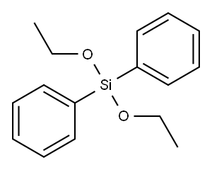 Diphenyldiethoxysilane Structure