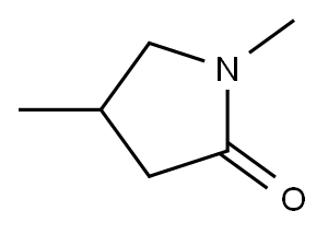 1,4-二甲基-2-吡咯烷酮, 2555-04-6, 结构式