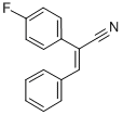 E-ALPHA-(4-FLUOROPHENYL)CINNAMONITRILE& Structure
