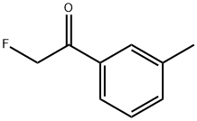 Ethanone, 2-fluoro-1-(3-methylphenyl)- (9CI) Structure