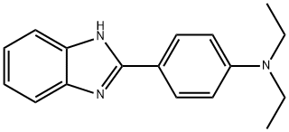 N-[4-(1H-BENZIMIDAZOL-2-YL)PHENYL]-N,N-DIETHYLAMINE Structure