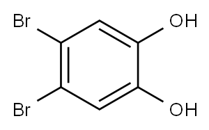 4,5-Dibromo-1,2-benzenediol Structure