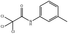 2,2,2-Trichloro-N-(3-methylphenyl)acetamide Structure