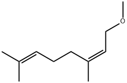 (Z)-1-methoxy-3,7-dimethylocta-2,6-diene Structure