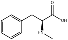 N-甲基-L-苯丙氨酸, 2566-30-5, 结构式
