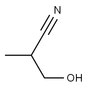 3-hydroxy-2-methylpropiononitrile Structure