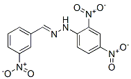 N-(2,4-Dinitrophenyl)-3-nitrobenzaldehyde hydrazone Structure