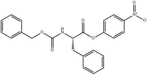 N-苄氧羰基-L-苯丙氨酸对硝基苯酯, 2578-84-9, 结构式