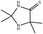 2,2,5,5-tetramethylimidazolidine-4-thione Structure