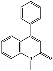 1-METHYL-4-PHENYL-1H-QUINOLIN-2-ONE Structure