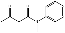N-methyl-3-oxo-N-phenylbutyramide Structure