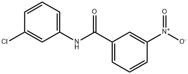 4-chloro-N-(3-chlorophenyl)-3-nitrobenzamide Structure