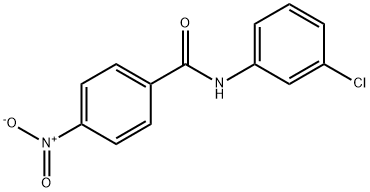 N-(3-Chlorophenyl)-4-nitrobenzaMide, 97% Structure