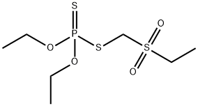 PHORATE SULFONE Structure