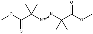 Dimethyl 2,2'-azobis(2-methylpropionate) Structure