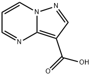 吡唑[1,5-A]嘧啶-3-羧酸, 25940-35-6, 结构式