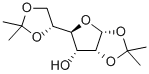 1,2:5,6-二异亚丙基-alpha-D-异呋喃糖, 2595-05-3, 结构式