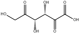 2,5-dioxo-D-gluconic acid Structure