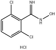 2,6-Dichlorobenzamidoxime hydrochloride Structure