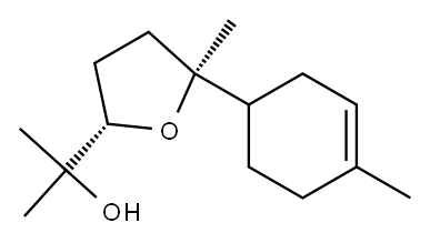 [2S-[2alpha,5beta(R*)]]-tetrahydro-alpha,alpha,5-trimethyl-5-(4-methyl-3-cyclohexen-1-yl)furan-2-methanol|没药醇氧化物B