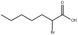 A-BROMOHEPTANOIC ACID Structure