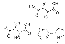二酒石酸烟碱, 2624-48-8, 结构式