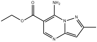 ethyl 7-amino-2-methylpyrazolo[1,5-a]pyrimidine-6-carboxylate Structure