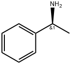 (S)-(-)-1-フェニルエチルアミン 化学構造式
